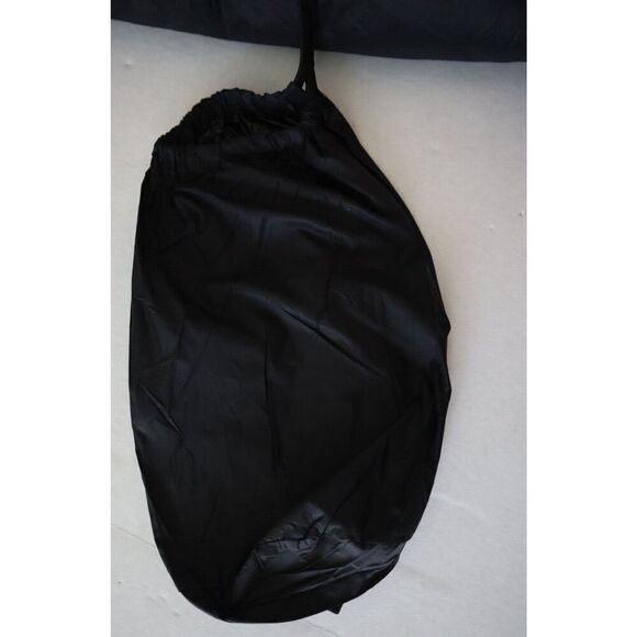 TSLA Men's Sz M Black Lightweight Packable Full Zip Accent Puffer Winter Jacket - Picture 10 of 16